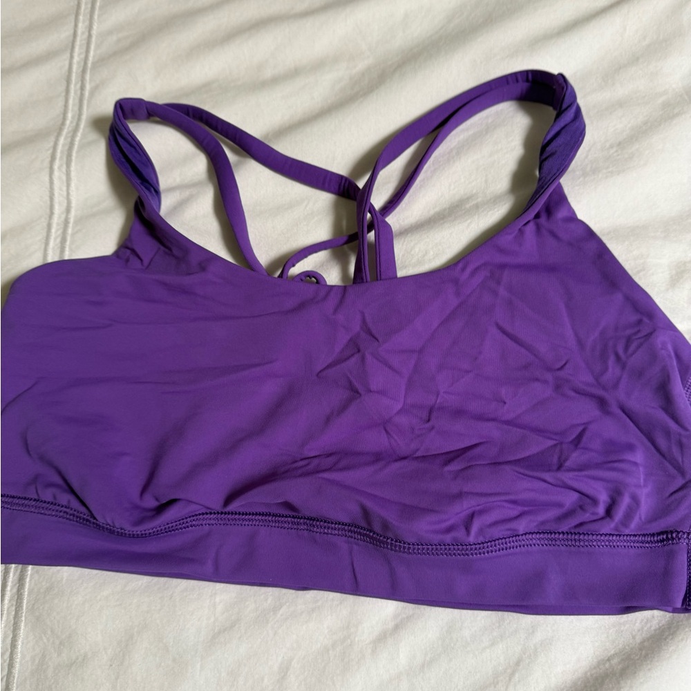 lululemon Purple Women's sports  Bra